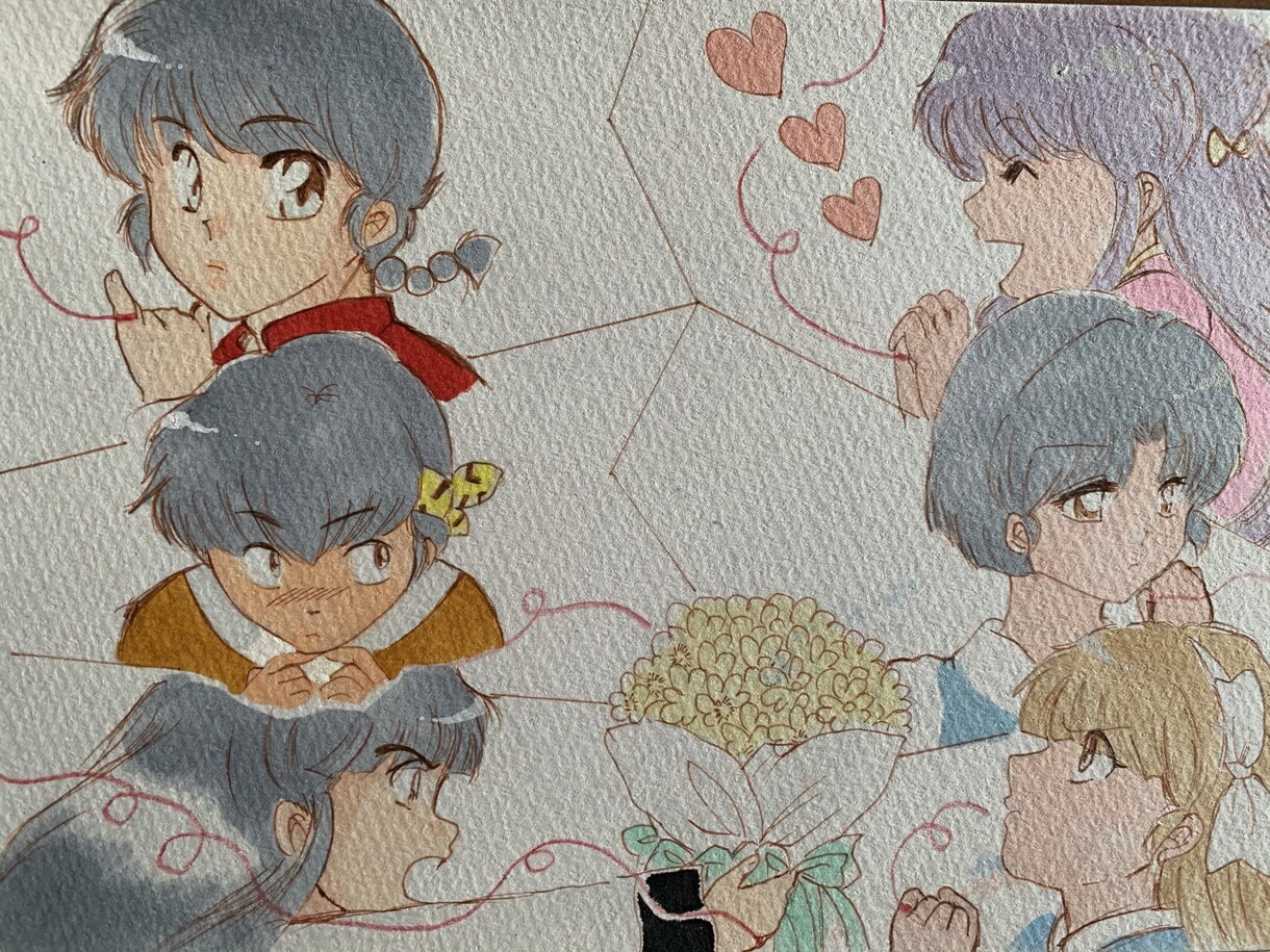 お安くアナログ絵描きます Youtube漫画、一枚絵、似顔絵、ご相談に応じます！ イメージ5