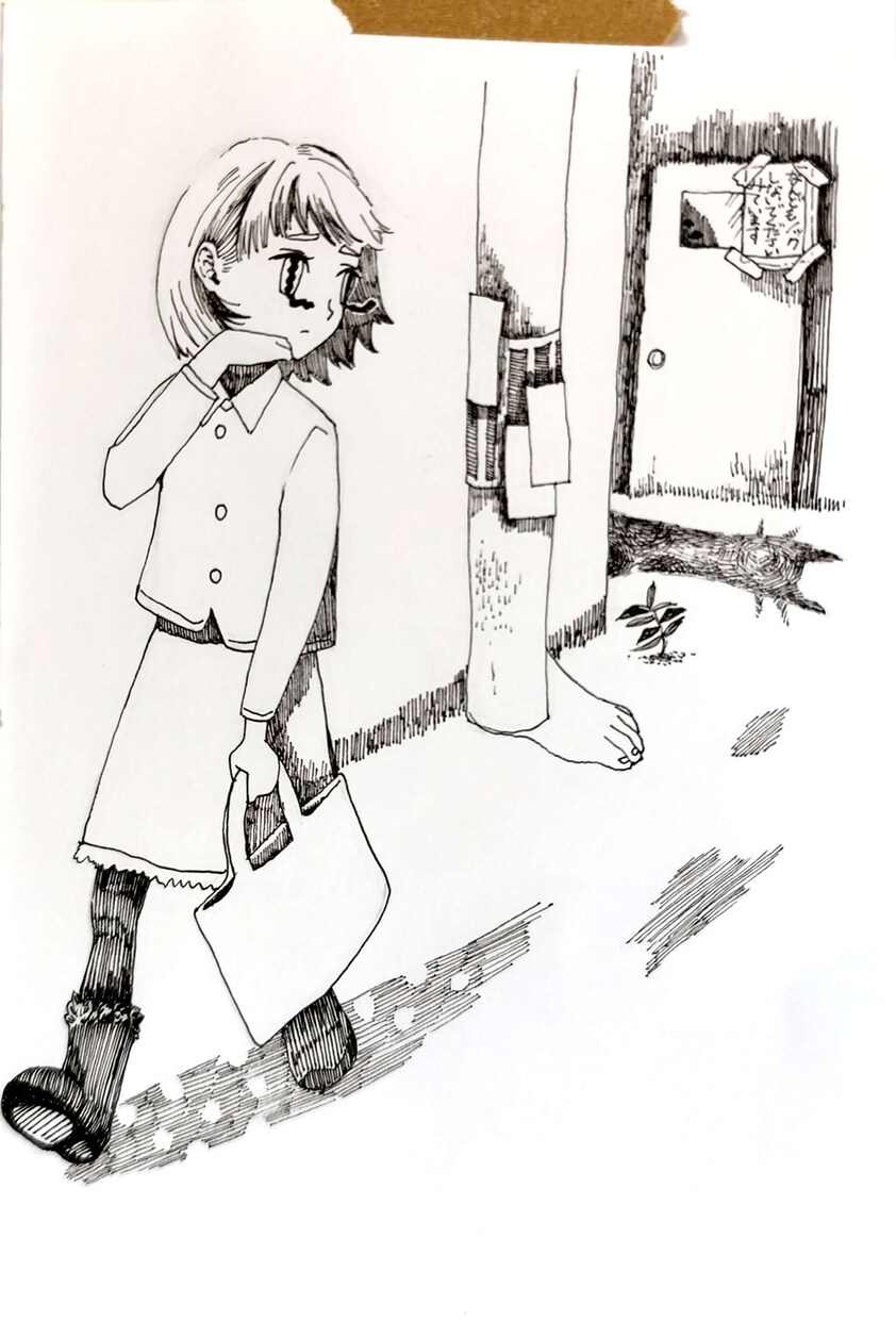 雰囲気のあるイラストをお描きします ちょっと暗めの明る過ぎない温度低めな独特イラスト イメージ2