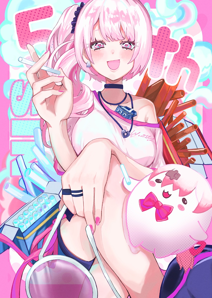 目をひくかわいいイラスト描きます ※商用可 女の子希望の方向けです!! イメージ1