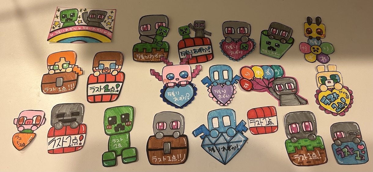 手書きの可愛いPOP・値札等作成します 手書きPop作成します！可愛い系からカラフル系まで対応！ イメージ5
