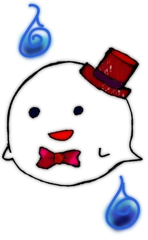 オバケのイラスト描きます オバケが好きな方へ。アイコンやハロウィンに。 イメージ1
