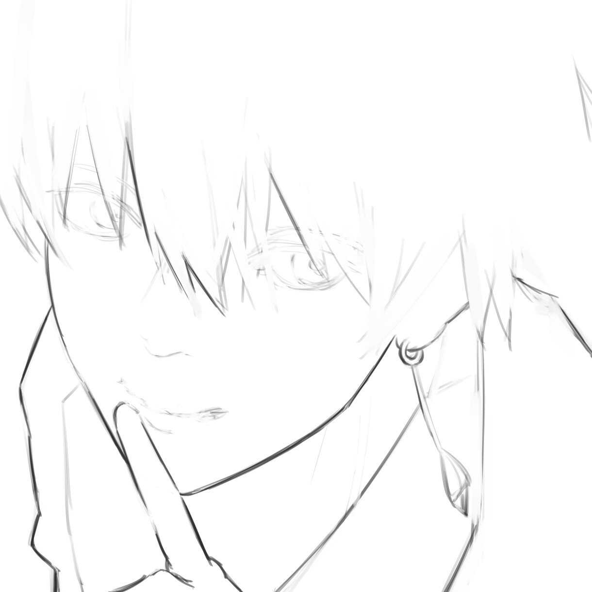 安価！！！！アイコン描きます 東京喰種風のいい感じのやつ描きます() イメージ3