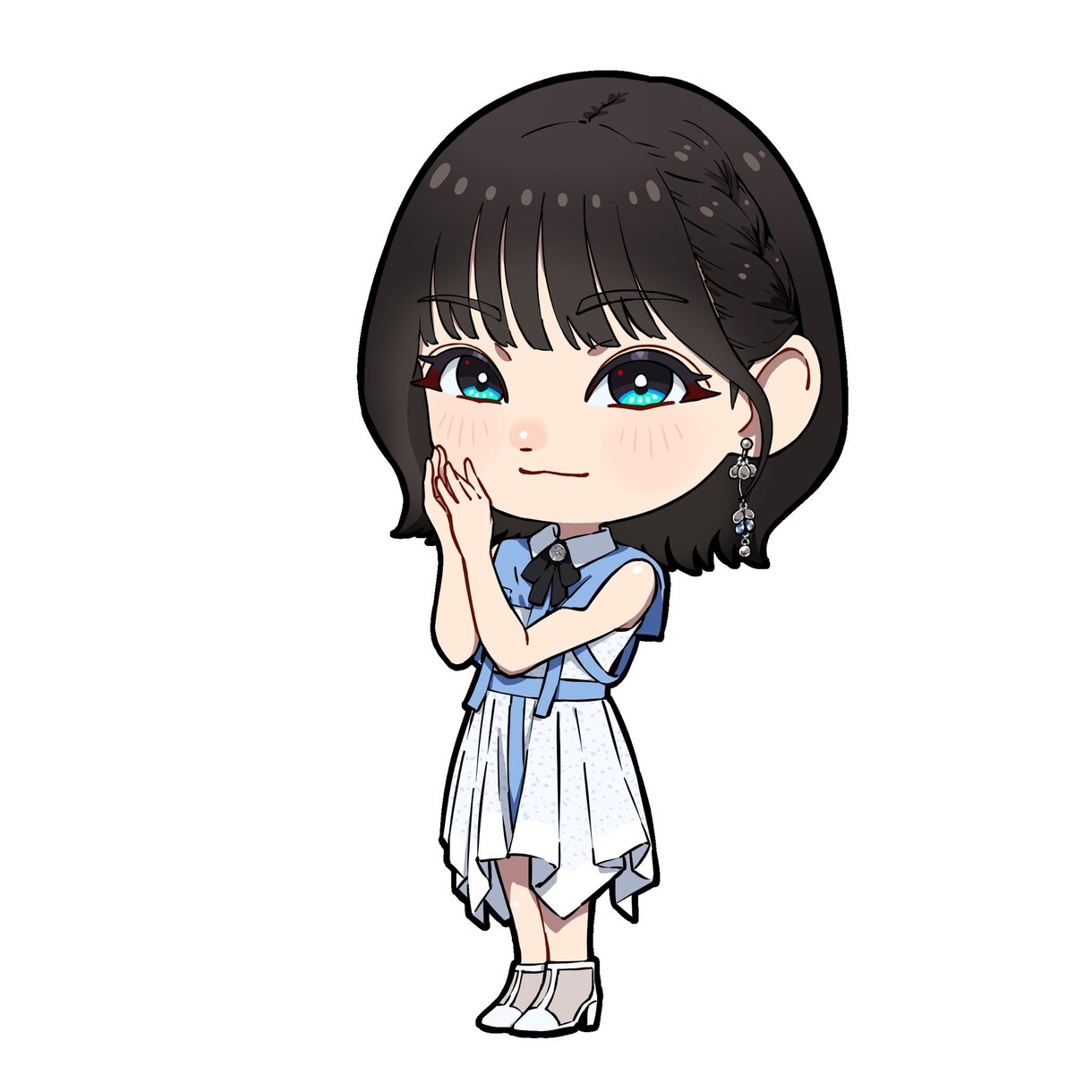 女の子のデフォルメイラスト描きます アイドルのイラストを得意としているマンガ家です。 イメージ4