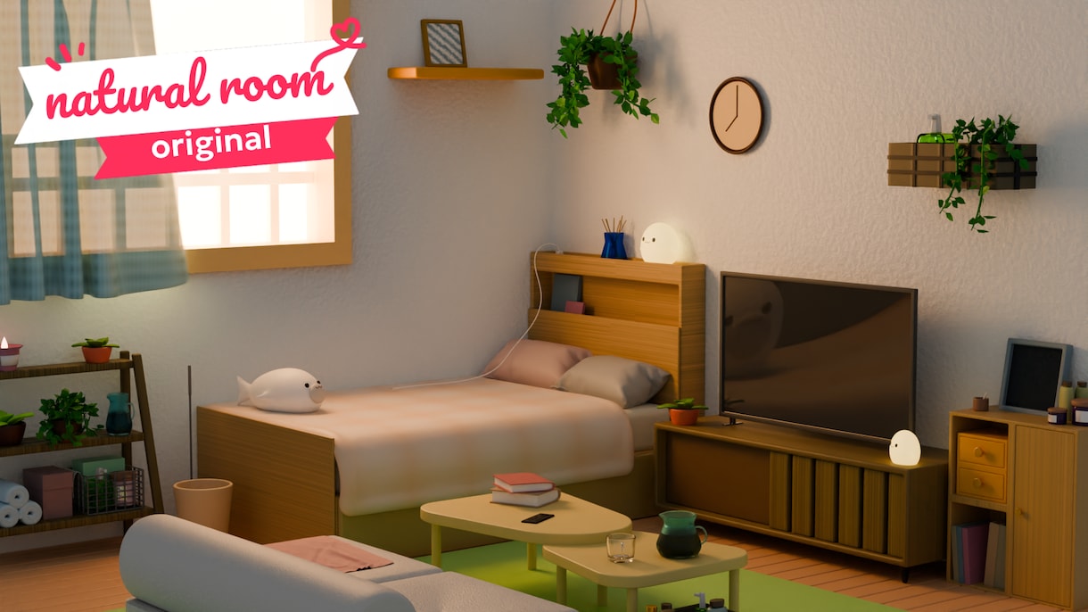 3D配信ルーム！Vtuber部屋をお作りします あなただけのミニチュアのような3D背景をお作りします！ イメージ4