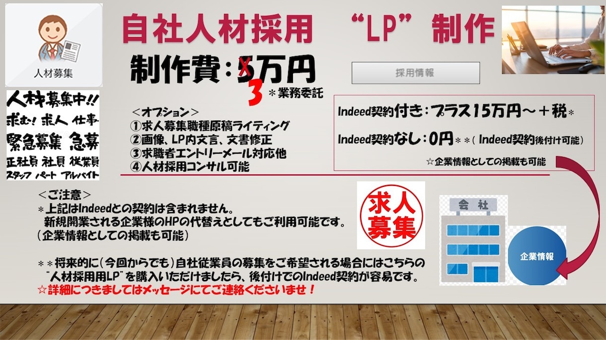 人材採用　自社人材”採用LP”制作いたします 【 費用改定】人材採用用のランディングページを作成☆ イメージ1