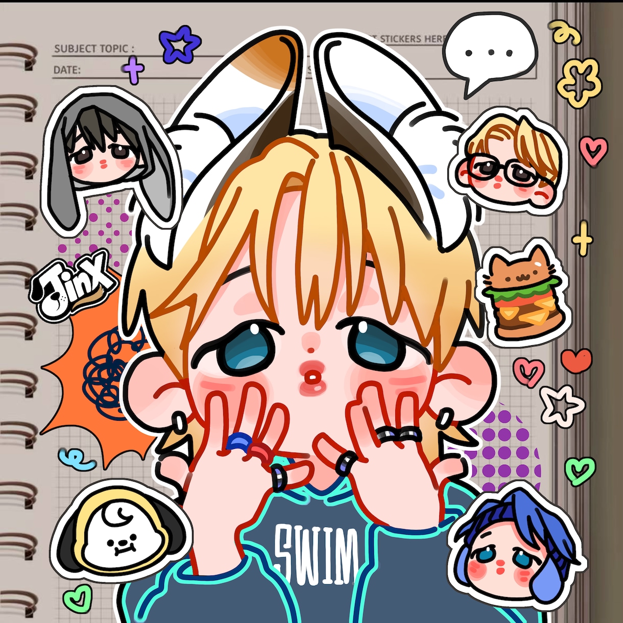 かわいいちびキャラ描きます うちの子・オリキャラ一枚絵対応 イメージ1