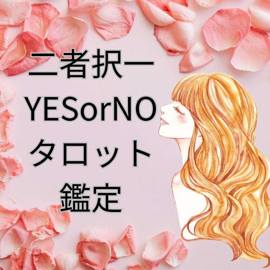 YES or NOや二者択一で未来占います 《質問3つ》恋愛、人間関係etc・・・ イメージ1