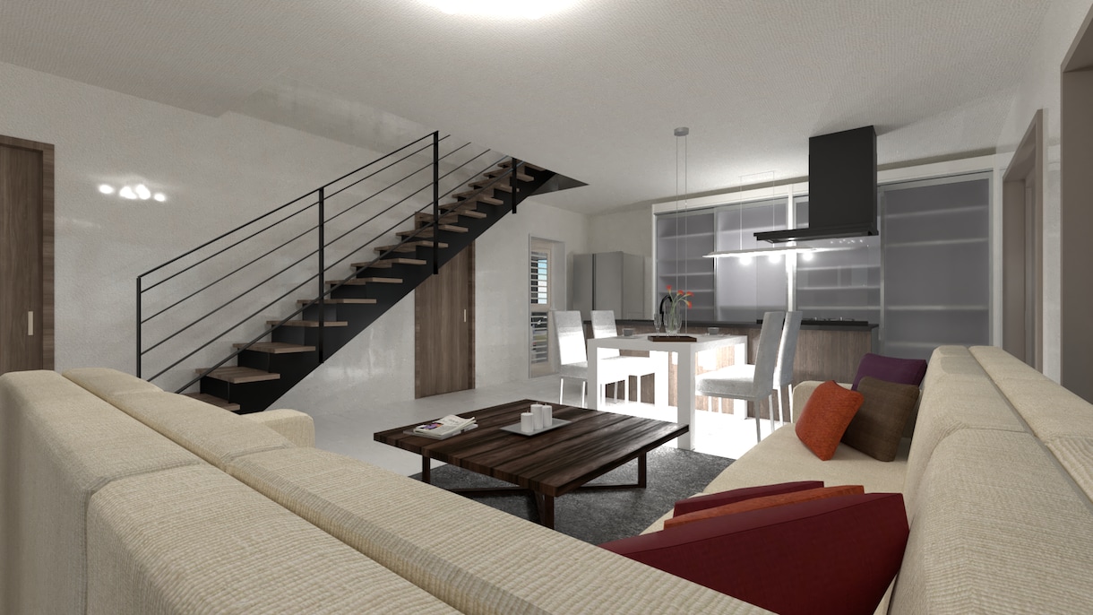 BIM(GLOOBE)にてパース作成代行いたします BIMで外観・内観パース、紙図面のCAD化お手伝い イメージ8