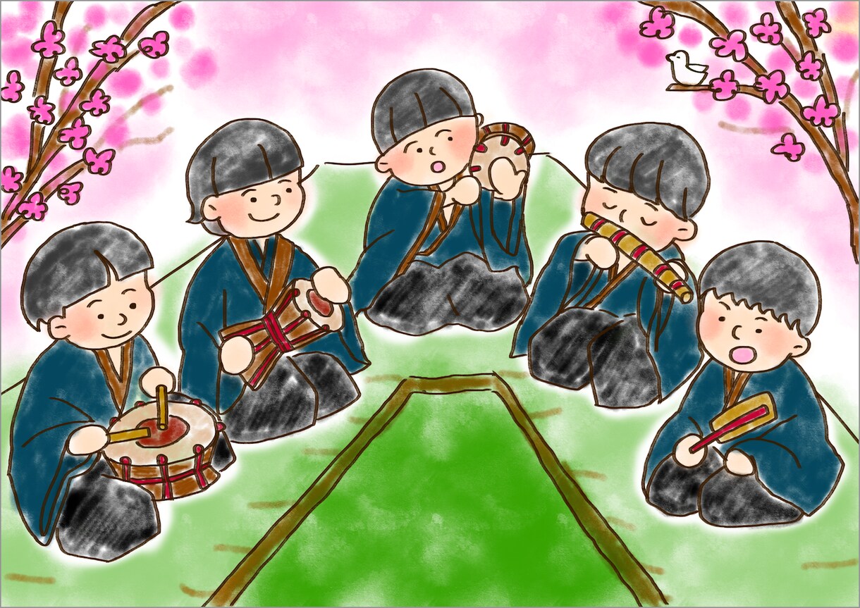 ほっこりする日常似顔絵イラスト描きます プレゼントにも最適なイラストを作製！ イメージ5