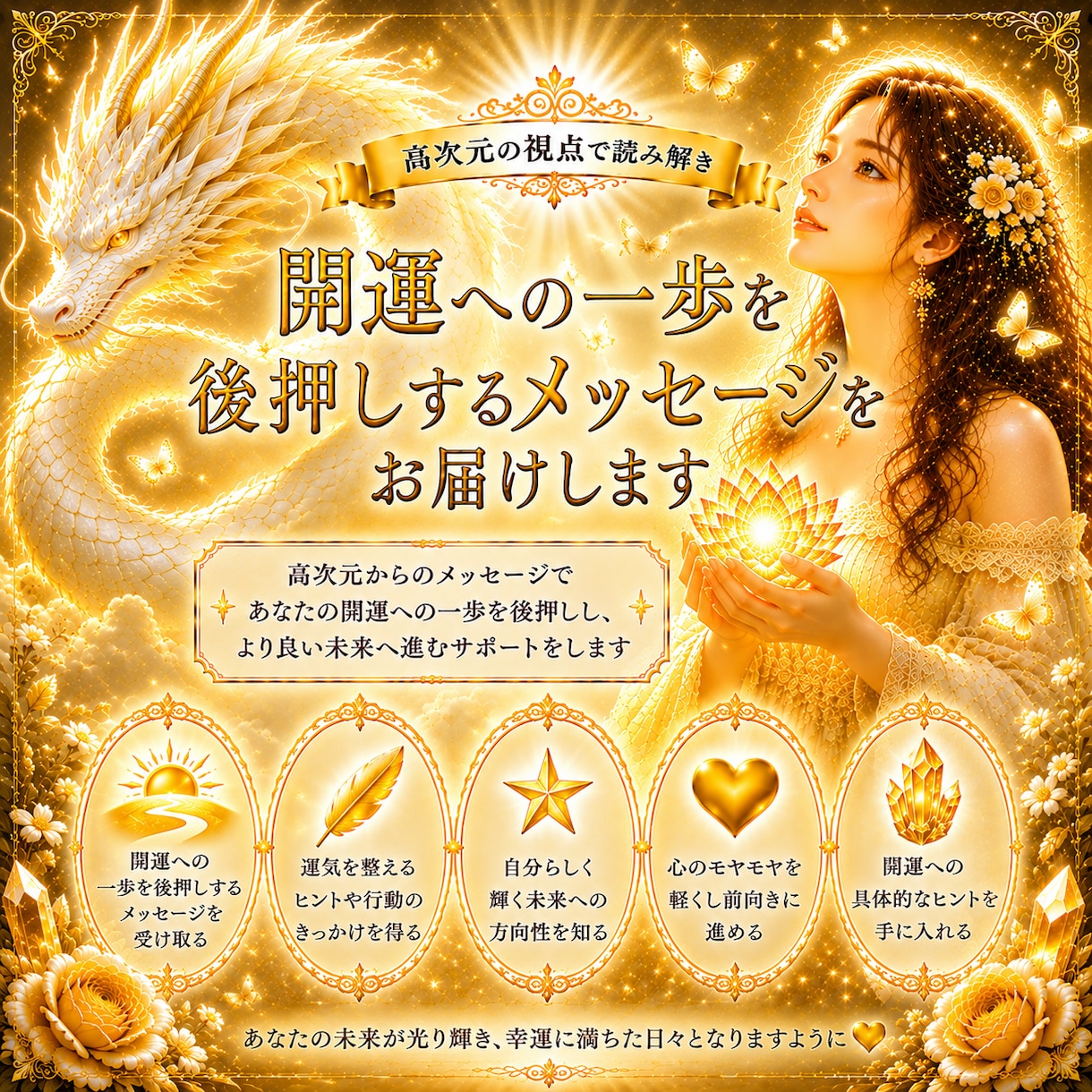 高次元メッセージ｜魂への導きを届けます ｜今のあなたに必要な深い気づきをお伝えします イメージ5