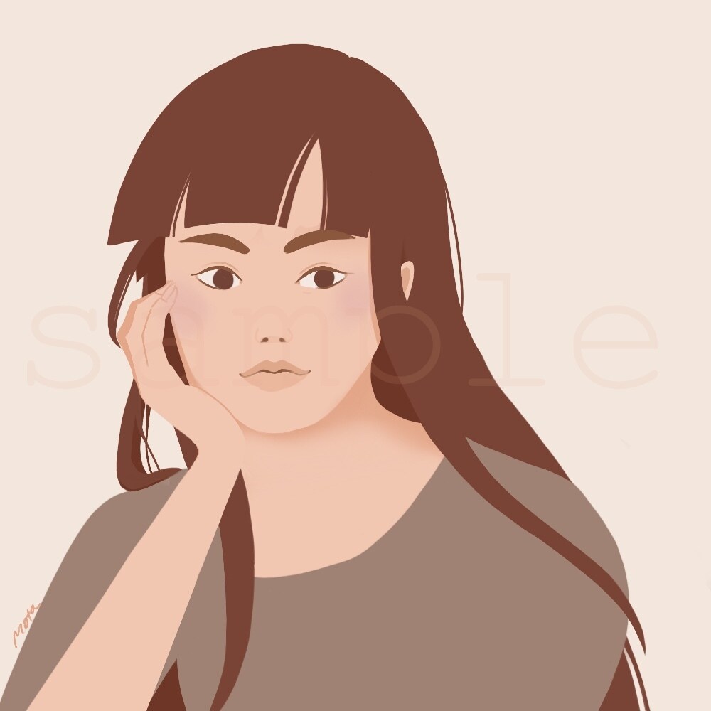 大人っぽく雰囲気ある似顔絵を描きます 暖かな風合いある人物イラストはいかがですか？ イメージ7
