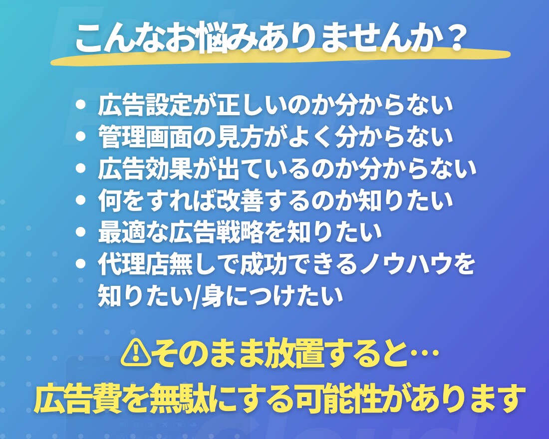 現役プロがSNS(Meta)広告を運用します ≪実績200社以上≫上級ウェブ解析士-現役広告代理店の責任者 イメージ2