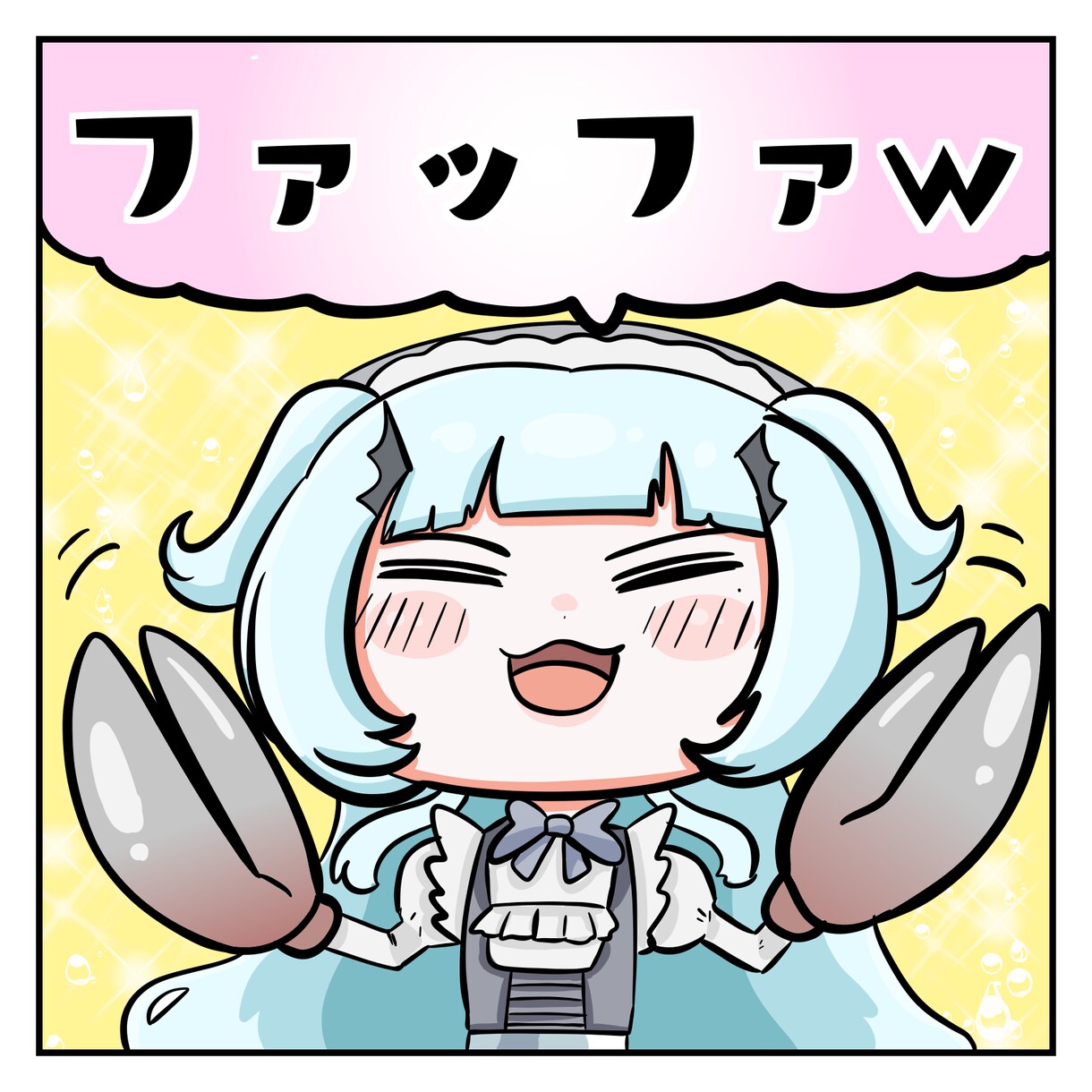 ビックリマンシールのようなイラスト描きます オリジナルのシールのようなイラスト イメージ2