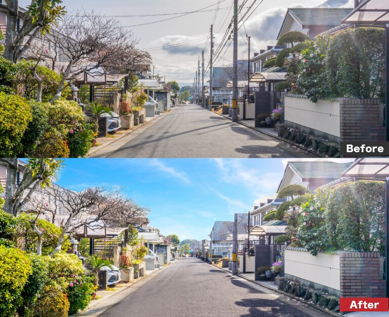 高品質★写真加工（建物・人物など）幅広く承ります 画像のお困りごとは何でもご相談ください｜フォトショップで加工 イメージ5