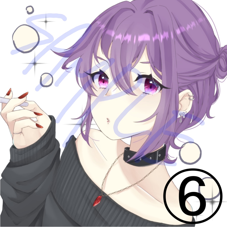 1点物!!完成済アイコンイラストを販売します 商用利用OK!自分の好みのアイコンがGETできるかも?! イメージ6