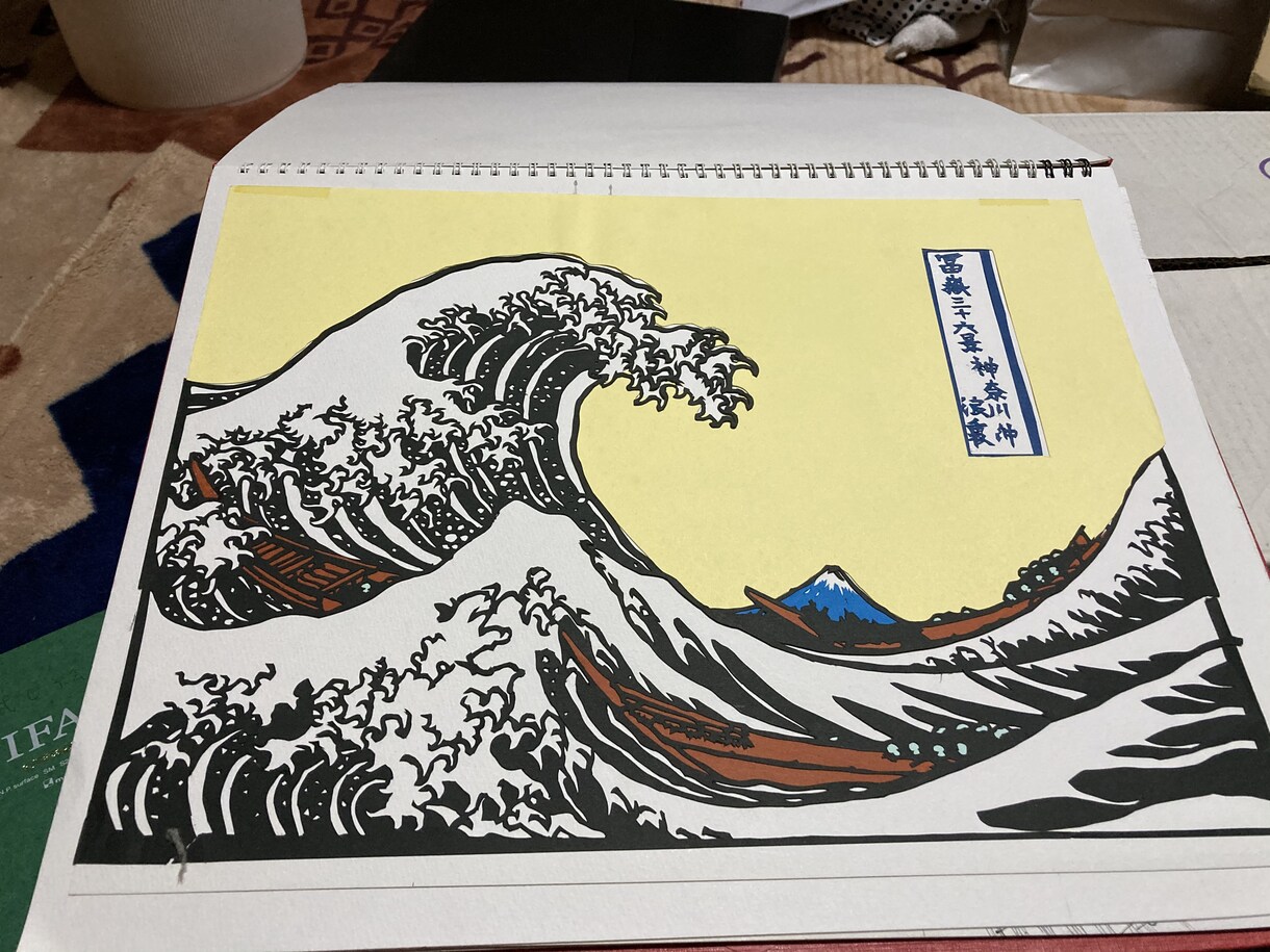 簡単な切り絵を製作致します お気に入りの絵を、切り絵として製作します。 イメージ3