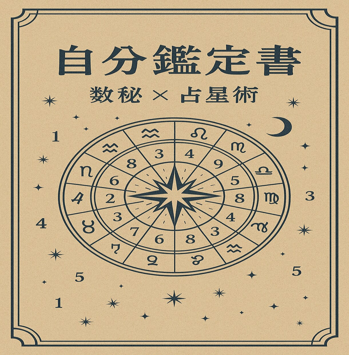 数秘×占星術【世界に一つだけ】自分鑑定書作ります 【先着5名様限定・モニター募集】 イメージ1