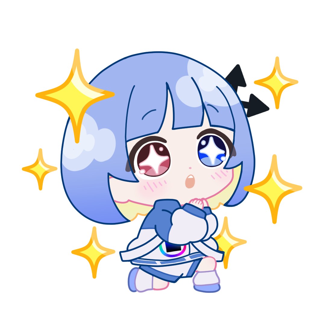 配信やチャットを盛り上げる可愛いスタンプ制作します Twitch/Youtube/LINEのスタンプ制作します イメージ4