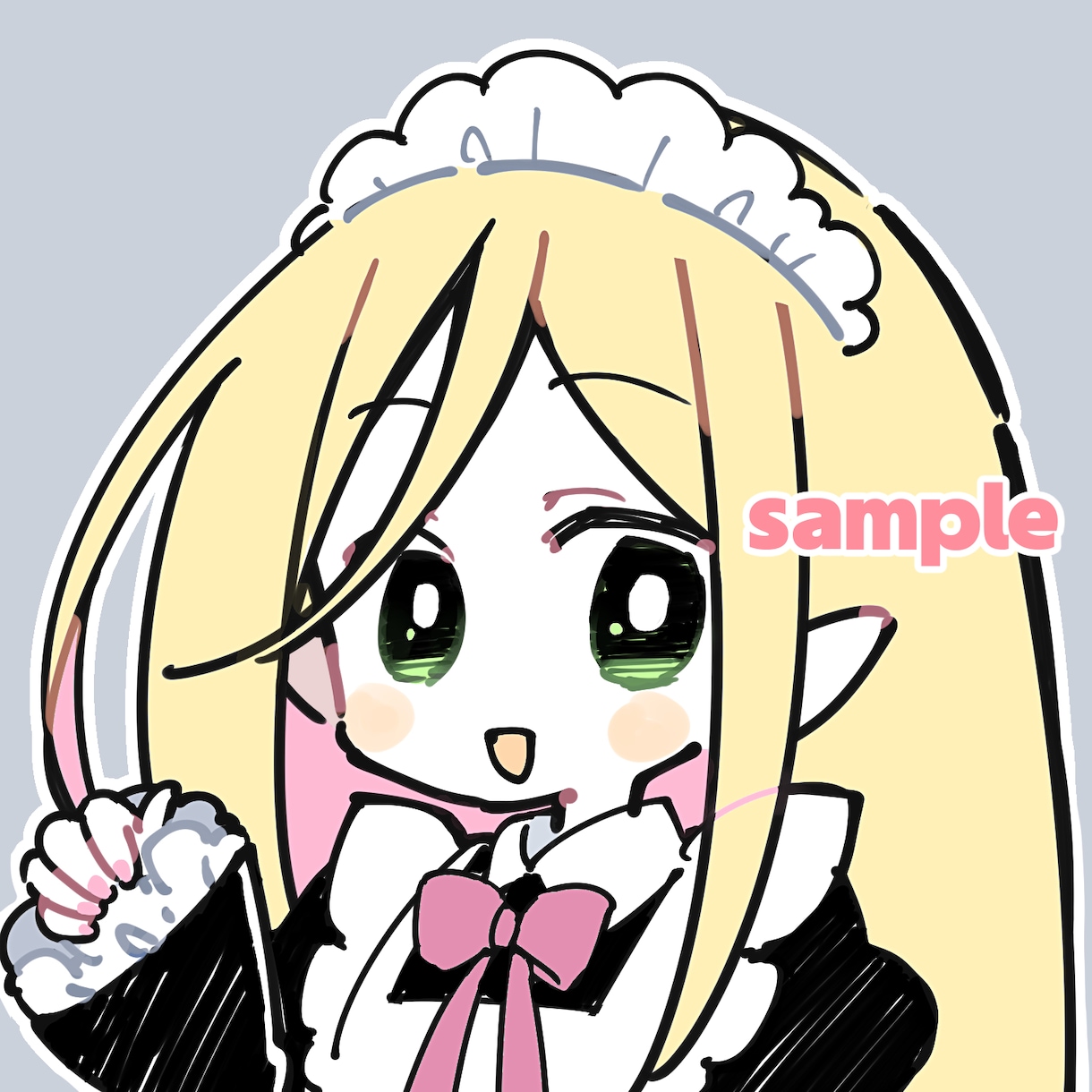 簡易プラン/ミニキャラ描きます ミニキャラ・ポーズおまかせ商品 イメージ4