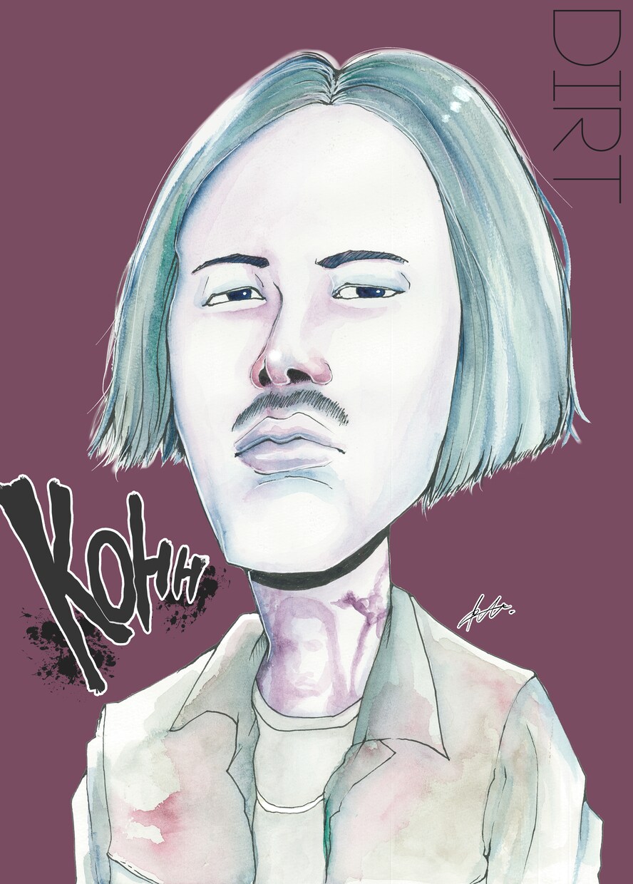 文字入れOK！似顔絵描きます アイコンやプレゼントに！目を引くお洒落加工です！ イメージ1