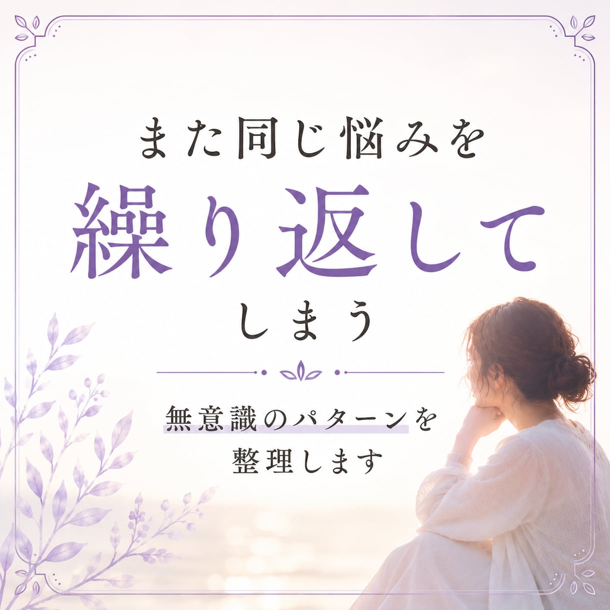 変わりたいのに動けない理由を視ます 守護霊からのメッセージで心のブレーキと進む方向性を読み解き イメージ6