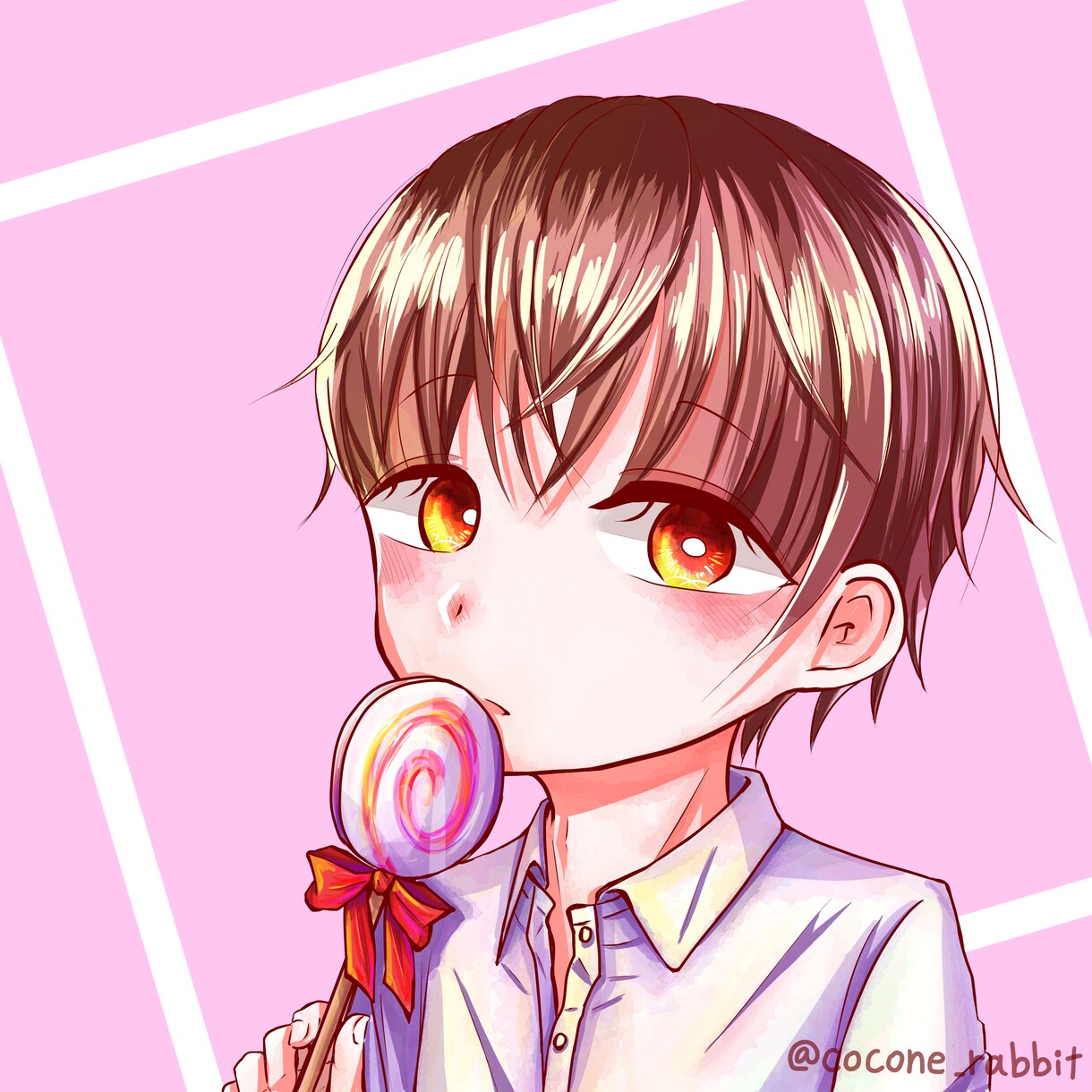 可愛いオリジナルアイコン描きます SNSアイコンを作成したい方へ イメージ1