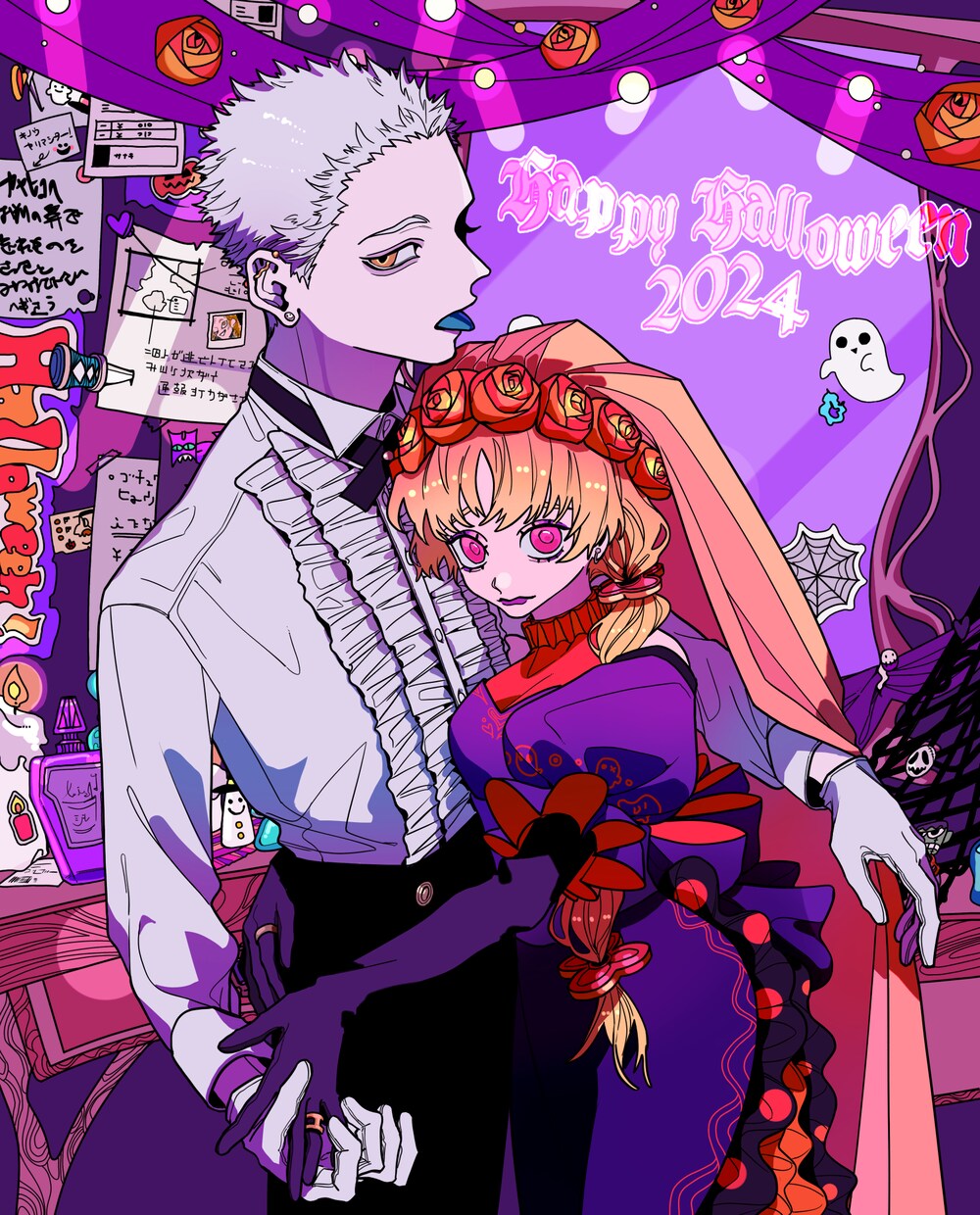 パキッとした絵柄でイラスト描きます MVイラスト・キャラデザ・商品パッケージ等にも是非！ イメージ7