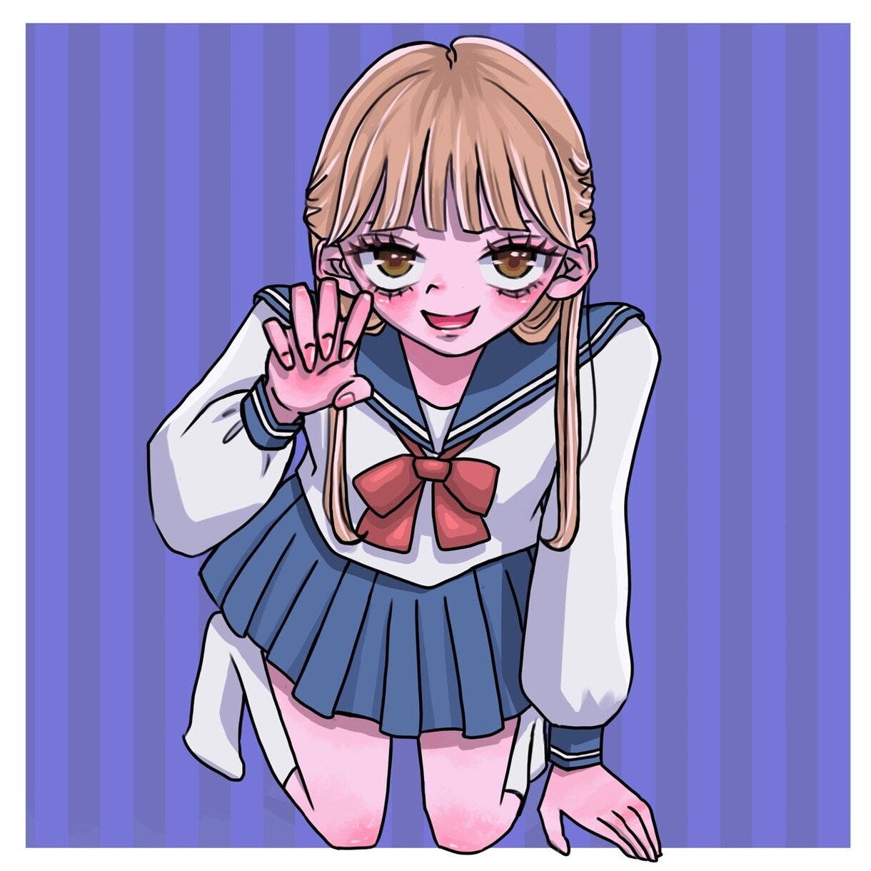 アイコン作ります 20代の女にしか描けない絵を描きます。若い女の子におすすめ！ イメージ2