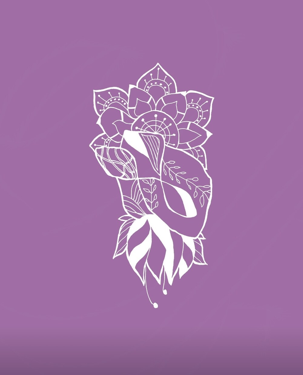 お花描きます 記念日のカードや、チラシなどにいかがですか？ イメージ1