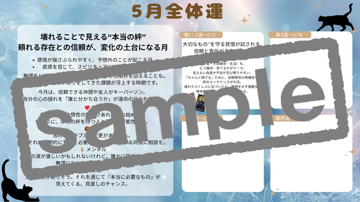 今月の運勢お話します 簡易版☆数秘術とカードで読み解くあなたの今月の運勢は？ イメージ2