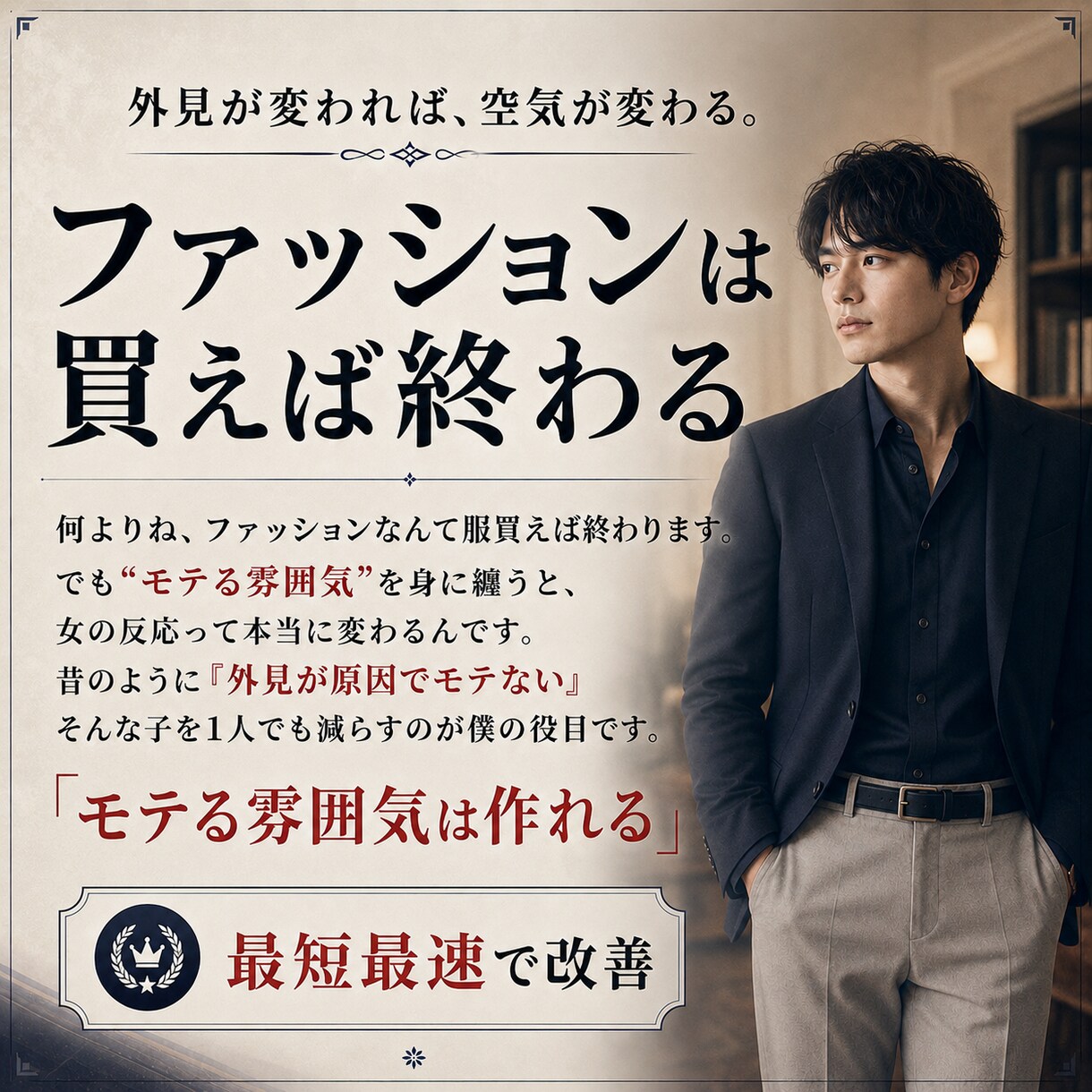 女ウケ特化モテファッション相談＆通話コンサルます モテから逆算した女ウケファッションを丸パクリコーデ例完全暴露 イメージ6