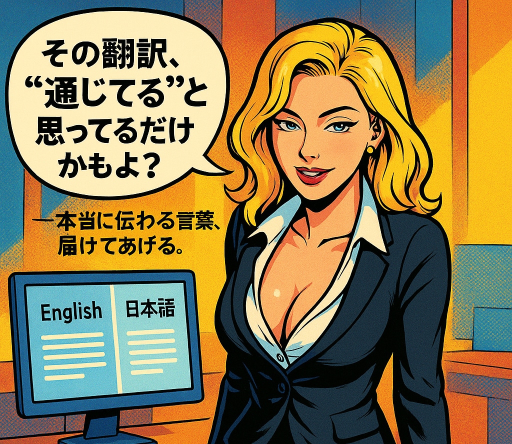 Nativeと同等のレベルの和訳を提供できます アメリカに20年在住の日系2世／TOEIC945点 イメージ1
