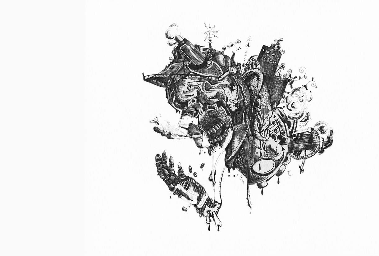 ユニークな「ボールペン画」を描きます ＊世界に１つだけ、特別なボールペン画はいかがでしょうか？？＊ イメージ6