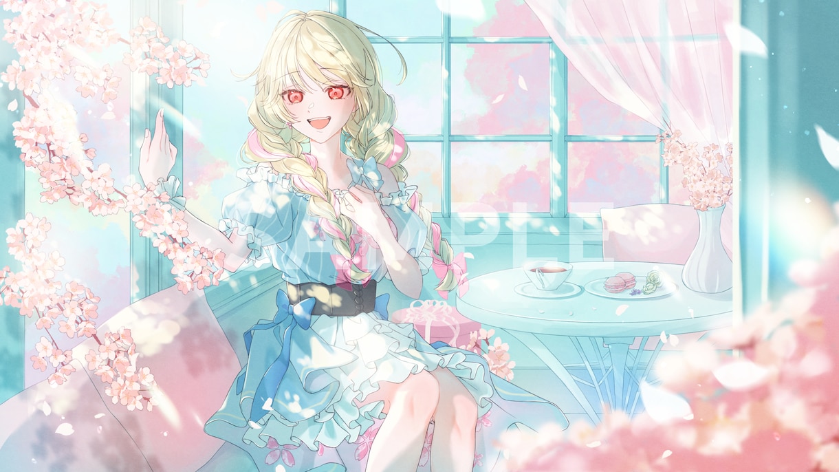 光を感じるやさしいイラストを描きます 配信サムネイル/MV/キービジュアル/SNS投稿などにぜひ◎ イメージ4