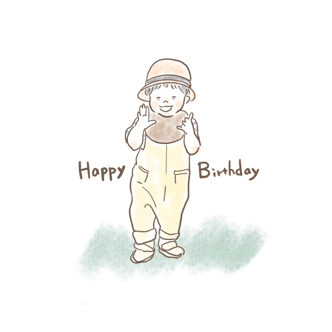 お子さまをイラストにして描きます 思い出の写真をゆるっとおしゃれに残しませんか？ イメージ5
