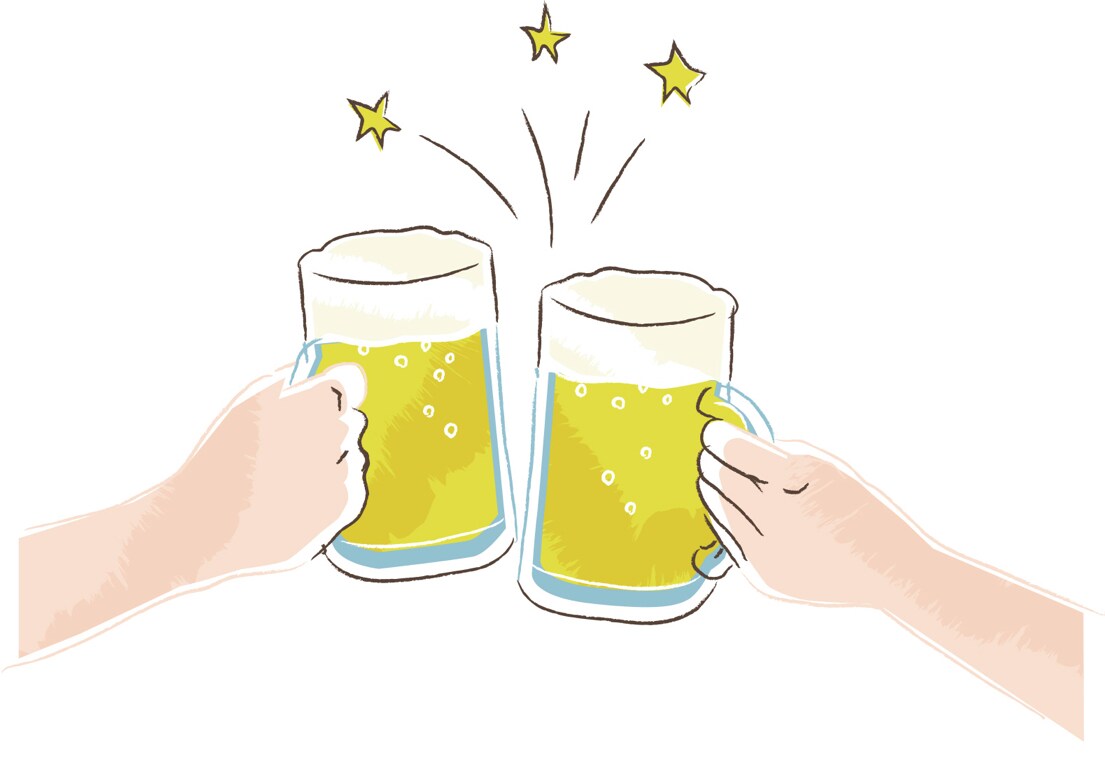 飲みながら色んなお話します 食べながら飲みながら気楽に話しましょう♪ イメージ1