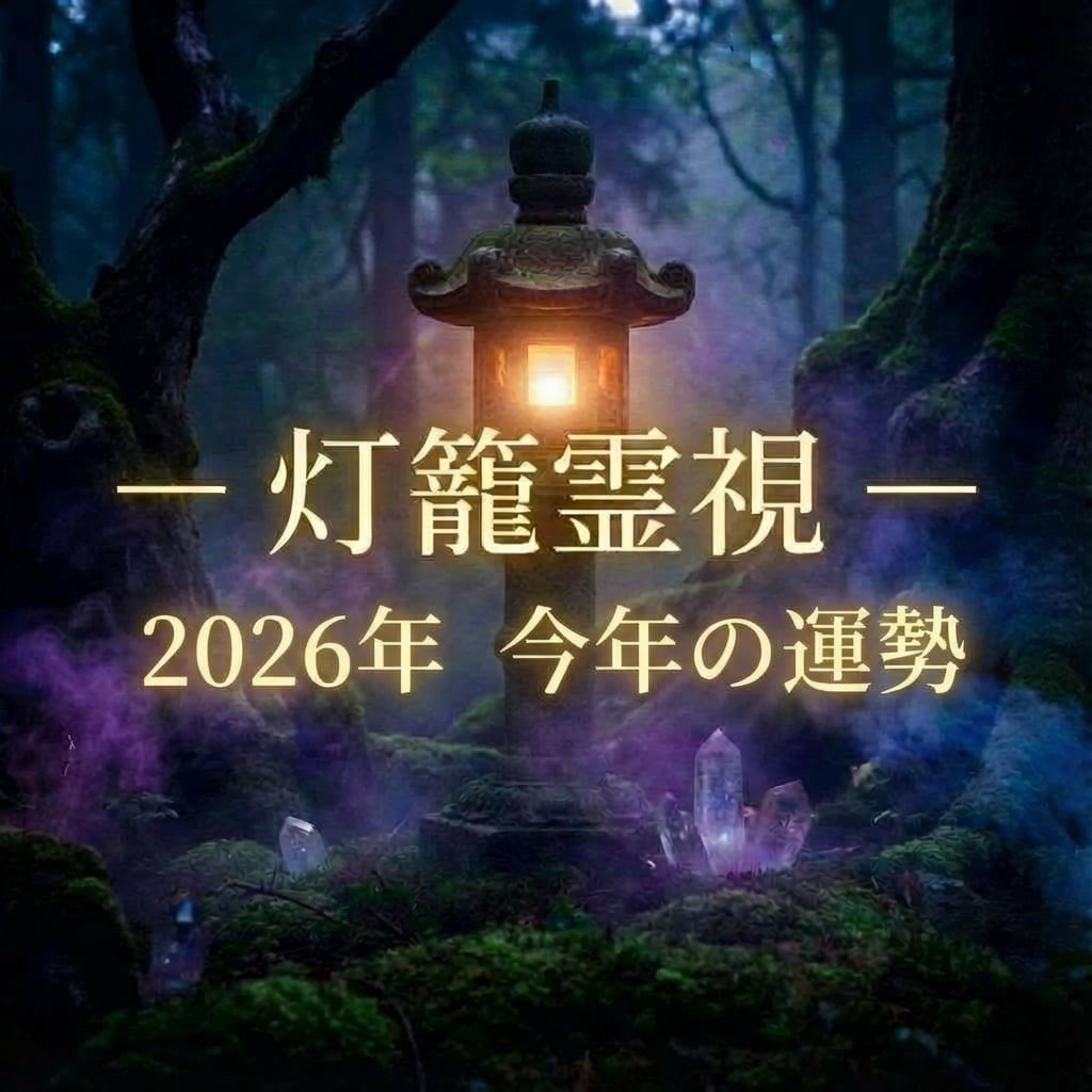灯籠霊視ー2026年あなたの運勢占います 見えない流れから2026年を読み解く イメージ1