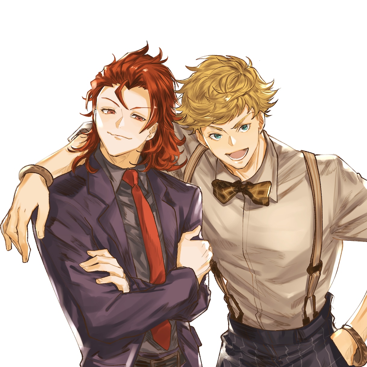 同人誌表紙◆夢絵◆BL◆創作◆何でも描きます SNSアイコンや表紙・挿絵・二次CPも＊プレゼントにもどうぞ イメージ4