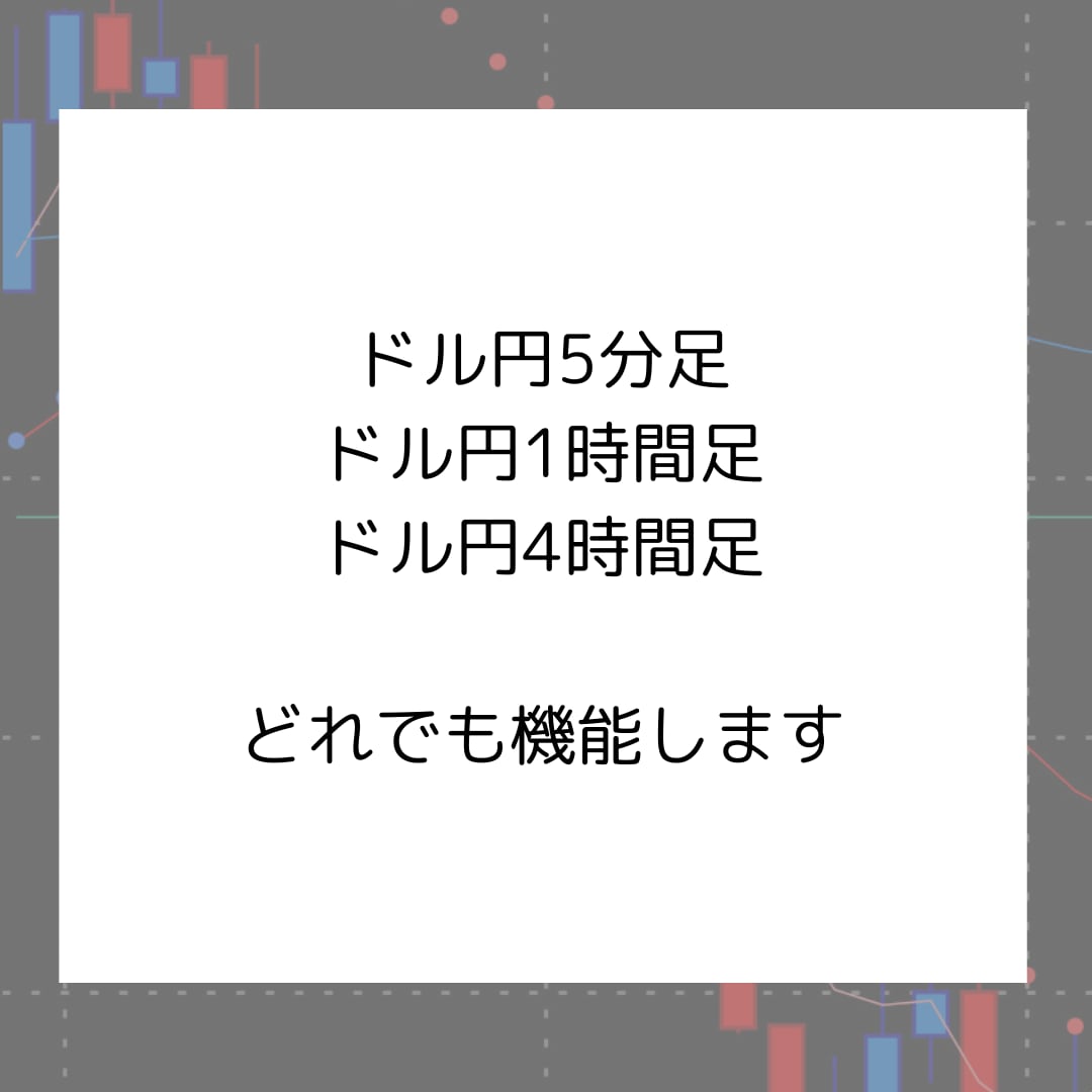 デイトレード用チャート設定教えます 忙しくても、分かりやすいトレードがしたい方向け イメージ3
