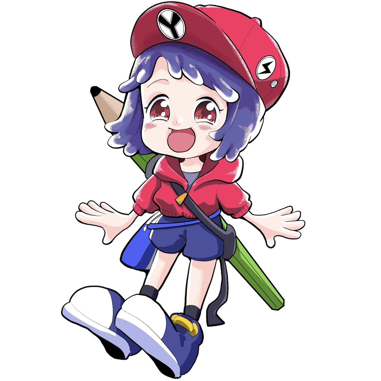 商用利用OK！ポップでかわいいミニキャラ作ります 商用利用・著作権譲渡料金込み！ イメージ4