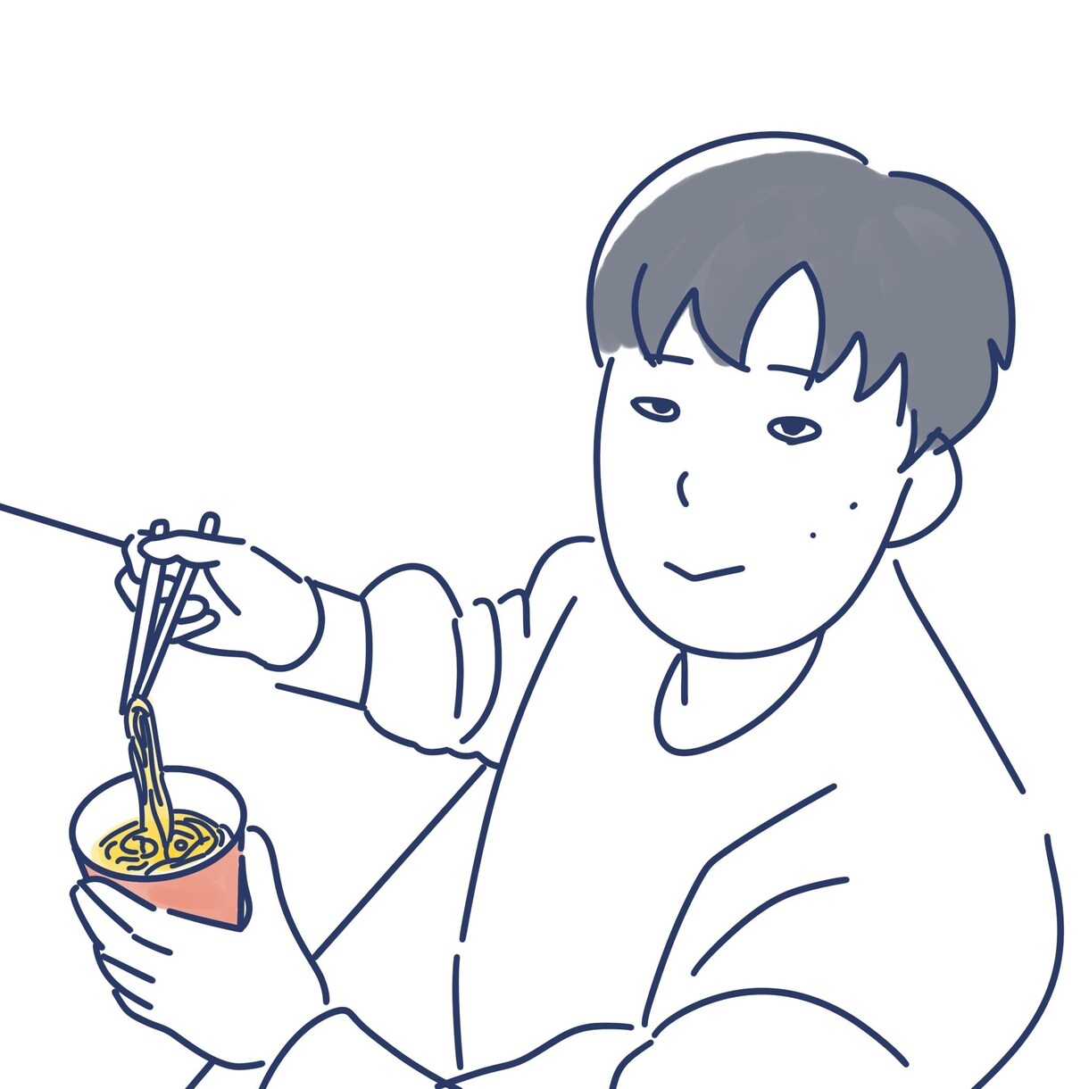 お写真をシンプルおしゃれな似顔絵風イラストにします 商用利用◎SNSや動画配信に！自分だけのオリジナルアイコン♡ イメージ4