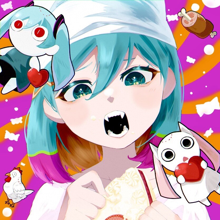配信、アイコン等向けのイラストを幅広く描きます 貴方のご希望に沿って私の創造力を活かして描きます。 イメージ5