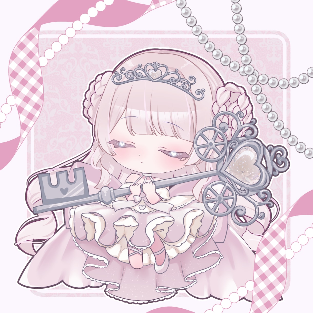 限定価格中！最短翌日！シンデレライラスト描きます 配信グッズやサムネに！ミニキャラ（SDキャラ）をスピード納品 イメージ5