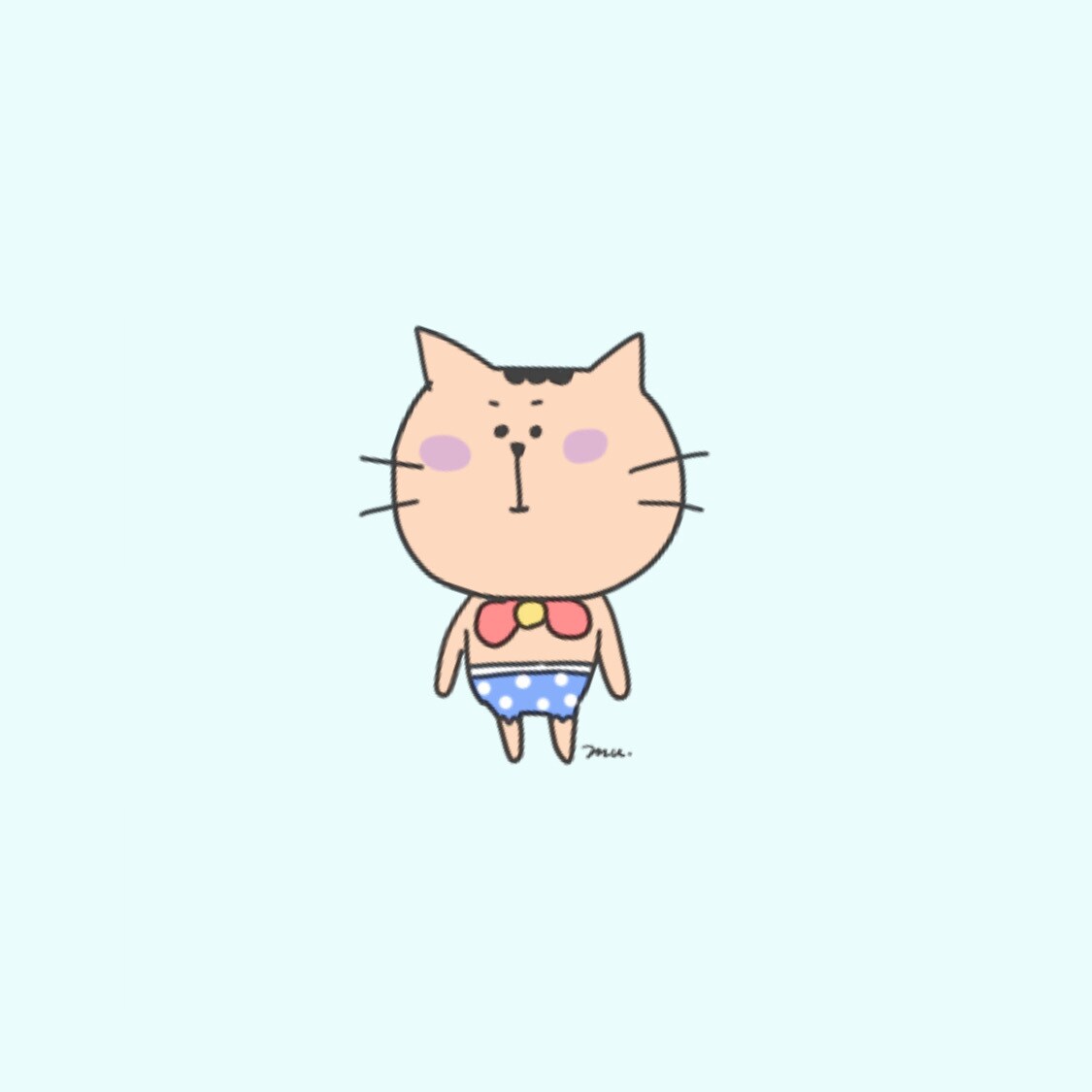 ゆるっとかわいいイラスト描きます ゆるっと可愛い、癒しのイラスト描きます。 イメージ4