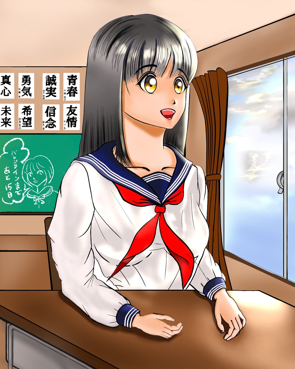 簡単なイラストを作成します あまり上手くはありませんので値段は安くしてます。 イメージ3