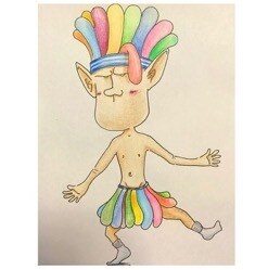 絵を書きます 世界に１つだけの絵を製作します。 イメージ3
