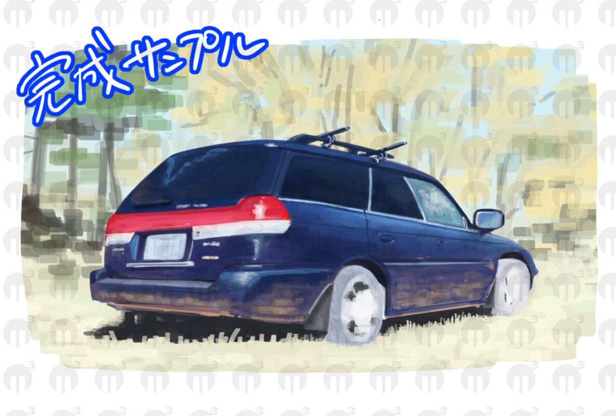 お気に入りの写真をイラストにします リアルだけどラフっぽいタッチが特徴のイラストにします！ イメージ8