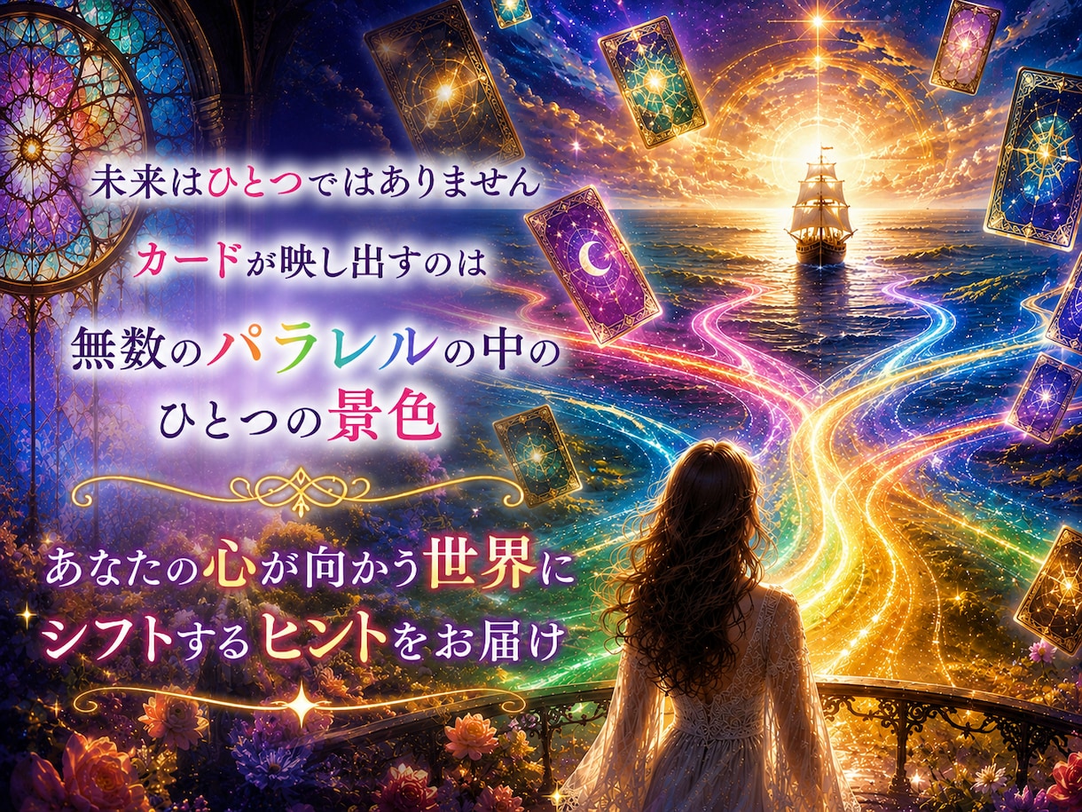 パラレルシフトメッセージ⭐届けます ✨あなたの中の虹色の可能性を読み解きます✨ イメージ4