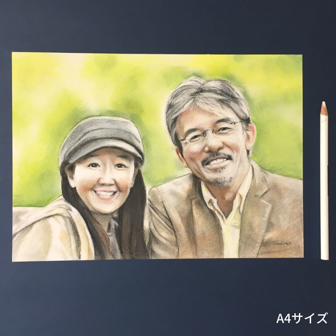 本格的な肖像画をパステルで描きます 繊細でリアルな描写の絵画をご提供いたします イメージ1