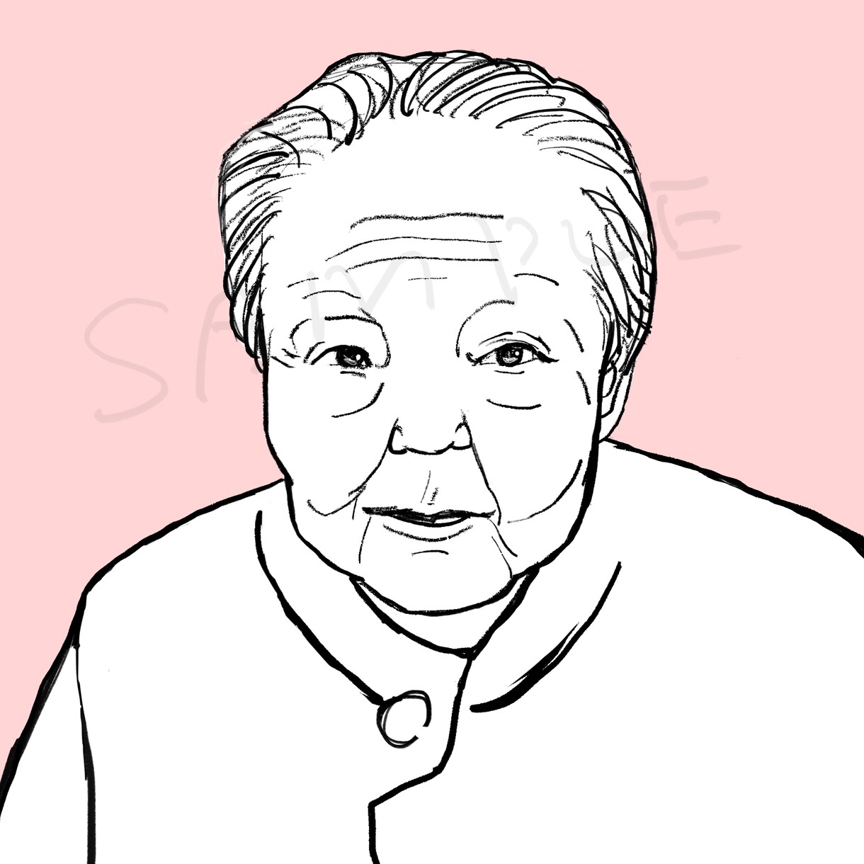 あなただけの似顔絵描きます シンプルなイラストでセンス良く！ イメージ3